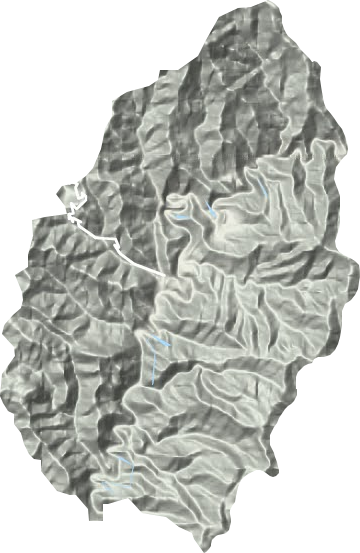 观音寺乡地形图