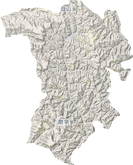 樊学镇地形图