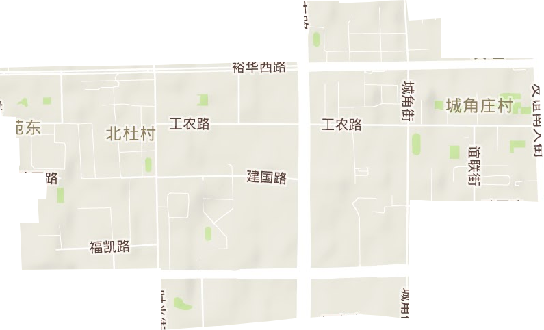 西里街道地形图