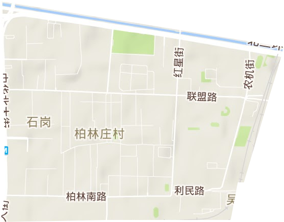 石岗街道地形图