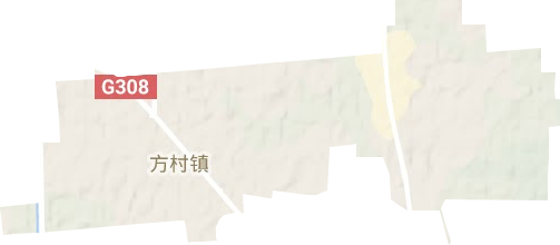 方村镇地形图