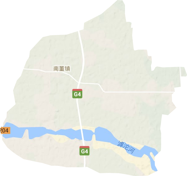 南董镇地形图
