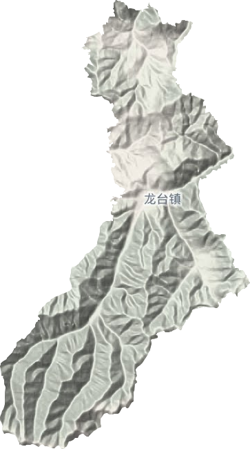 龙台乡地形图
