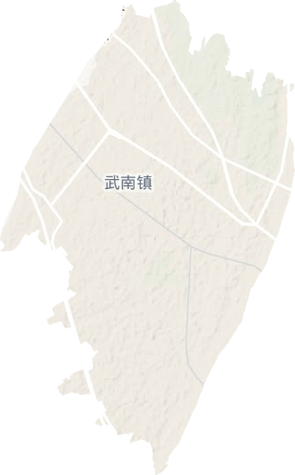 武南镇地形图