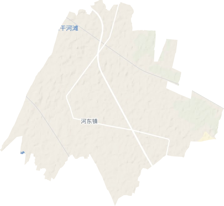河东乡地形图