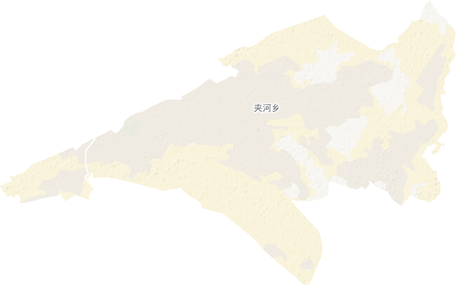 夹河乡地形图