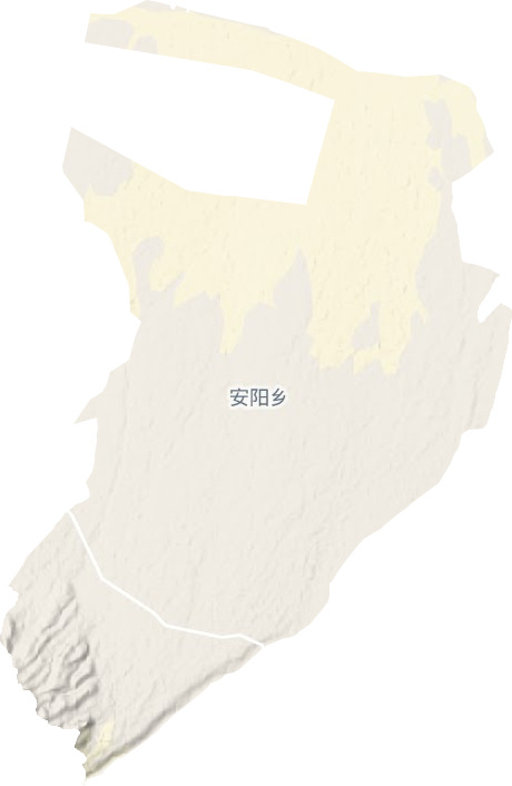 安阳乡地形图