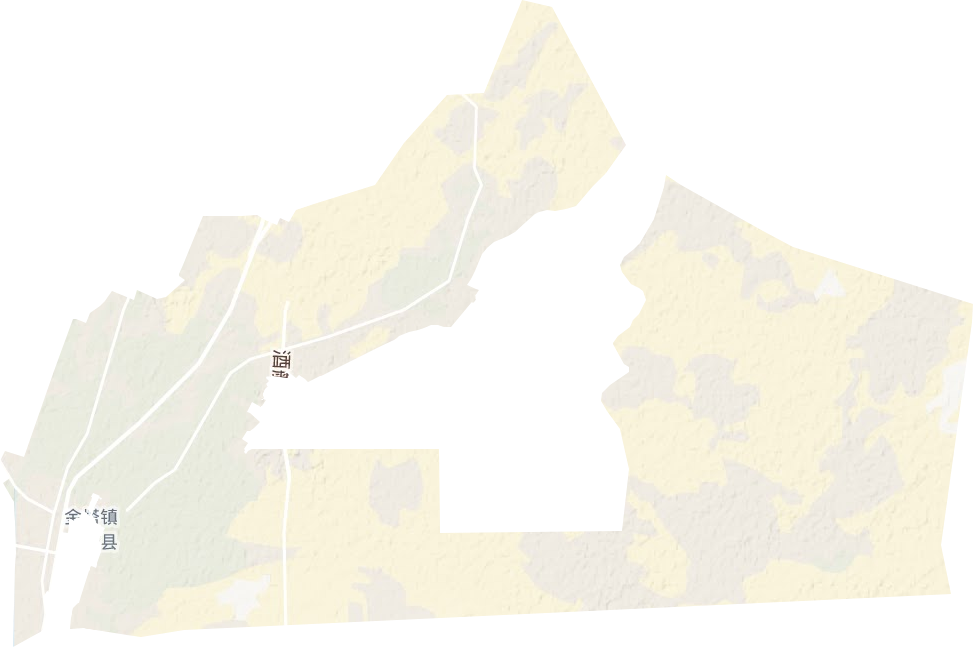 金塔镇地形图