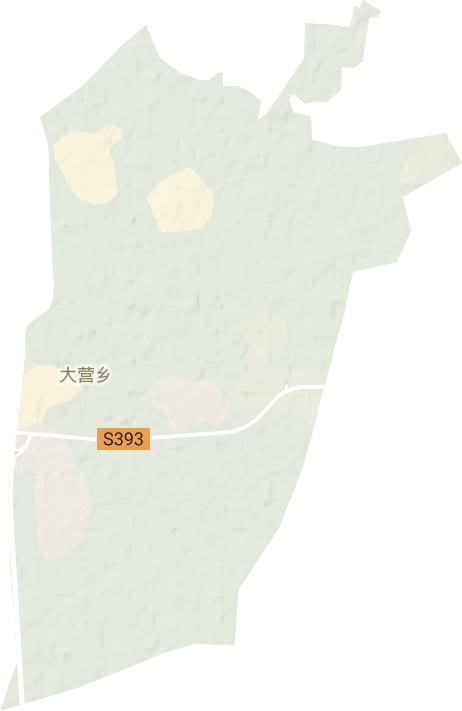 大营镇地形图