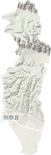 沙柳河镇地形图