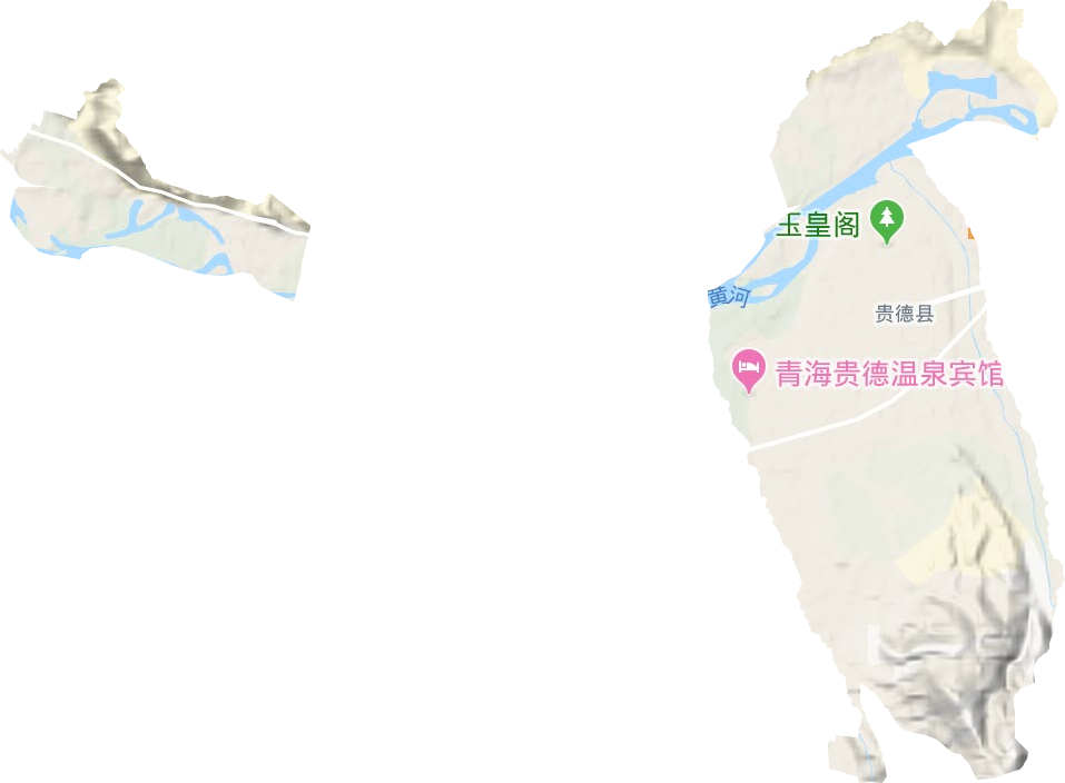 河阴镇地形图