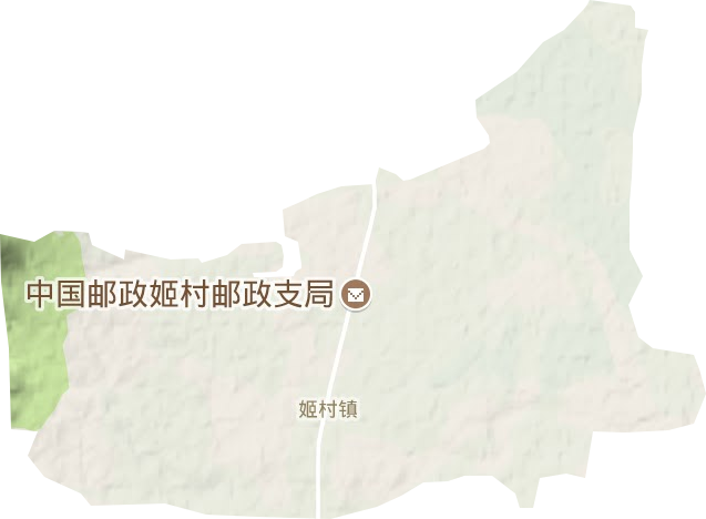 姬村镇地形图