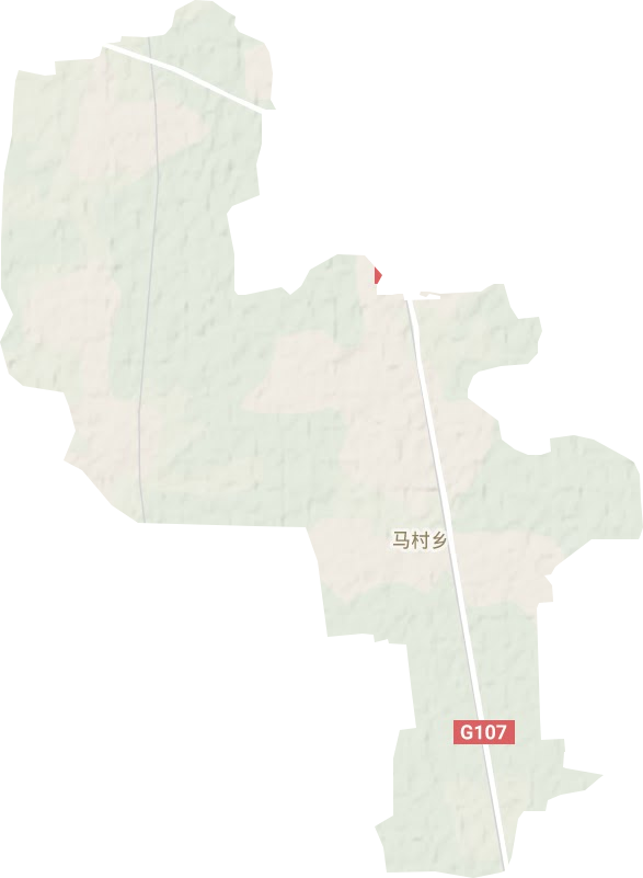 马村乡地形图