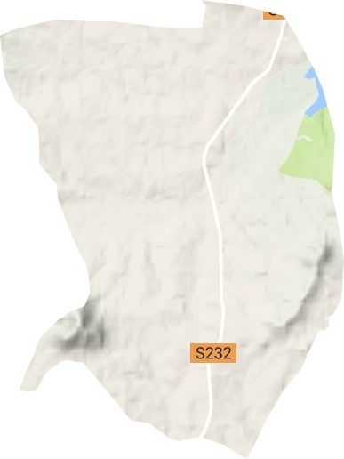 苏村乡地形图