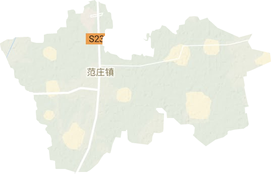 范庄镇地形图