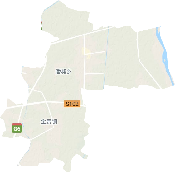 金贵镇地形图