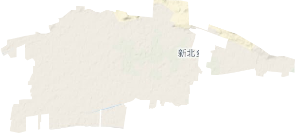 东园镇地形图