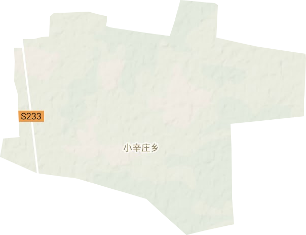 小辛庄乡地形图