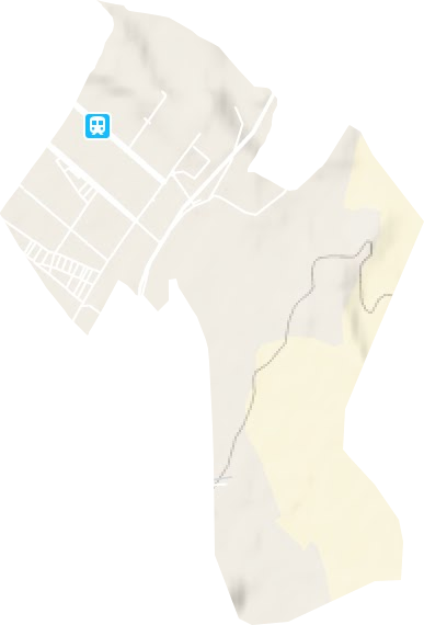 延安路街道地形图