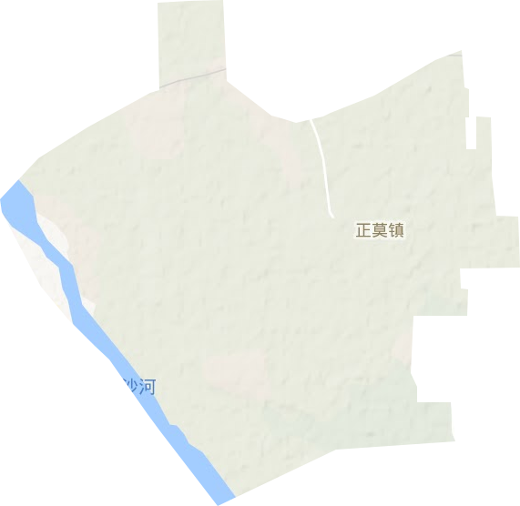 正莫镇地形图