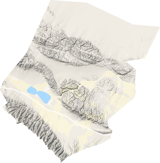盐池镇地形图