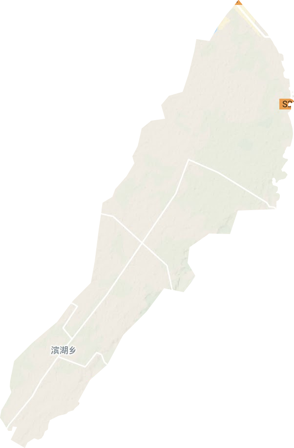 滨湖镇地形图