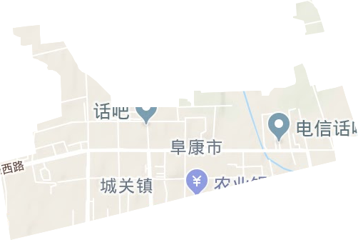博峰街办事处地形图