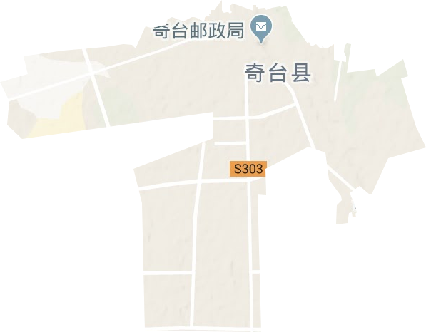 奇台镇地形图