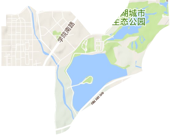 惠民道街道地形图