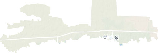 库尔勒市兰干乡地形图