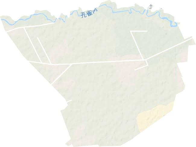 巴州沙依东园艺场地形图