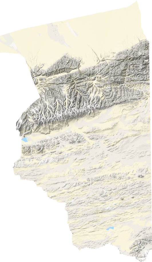 阿羌乡地形图