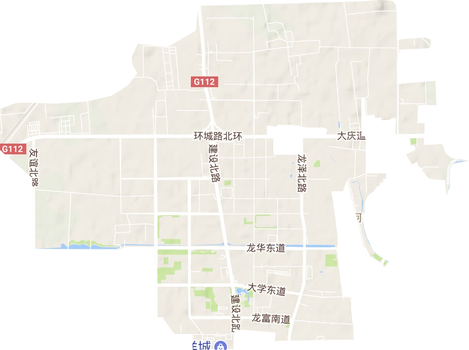 唐山高新技术产业开发区地形图