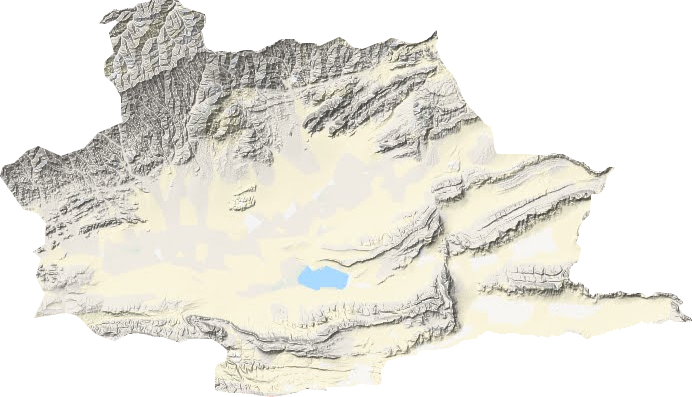 哈拉峻乡地形图