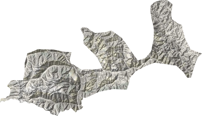 恰尔隆乡地形图