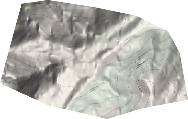 克孜勒苏柯尔克孜自治州林场地形图