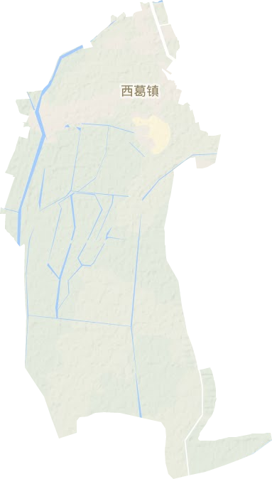 西葛镇地形图