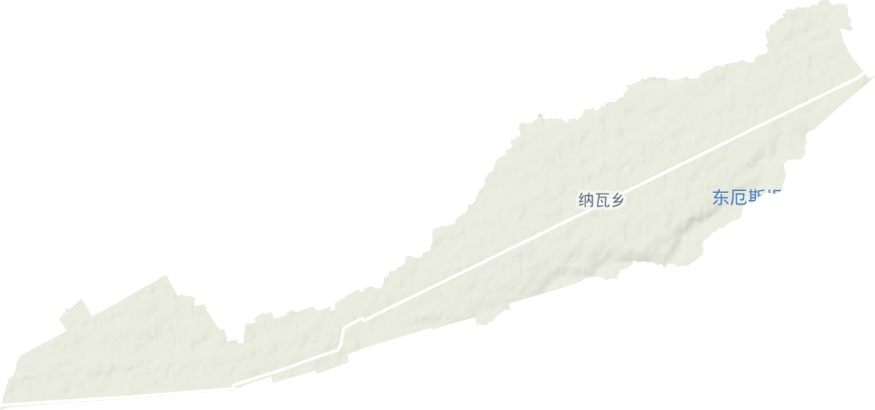 纳瓦乡地形图