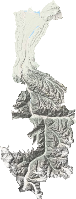 喀夏加尔乡地形图