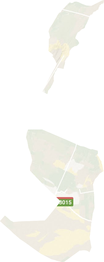 恰合吉牧场地形图