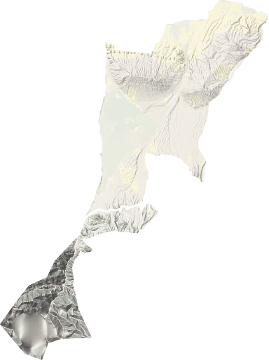 西戈壁镇地形图