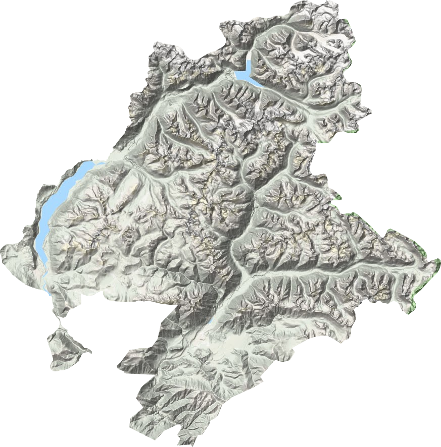 禾木哈纳斯蒙古民族乡地形图