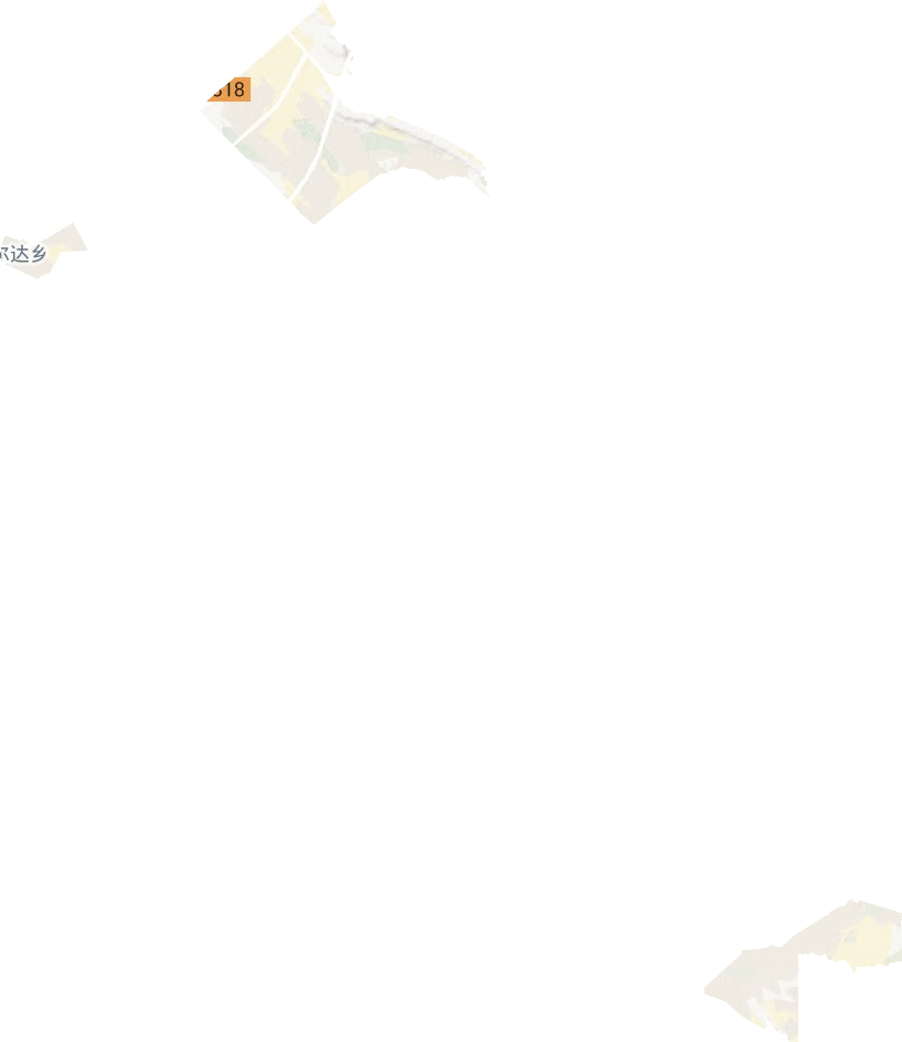 阿尔达乡地形图