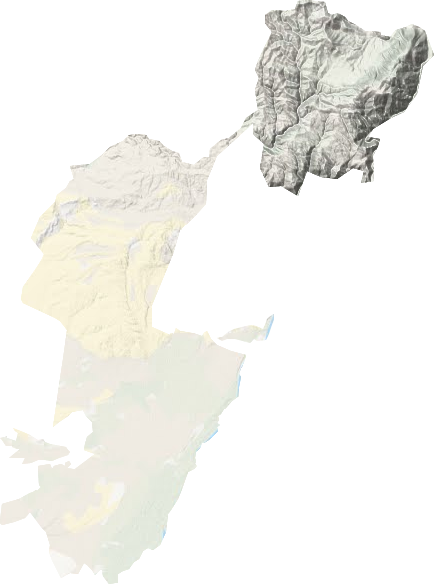 库勒拜乡地形图