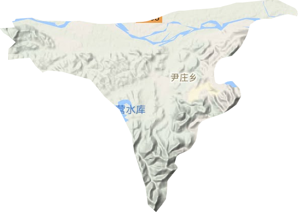 尹庄乡地形图
