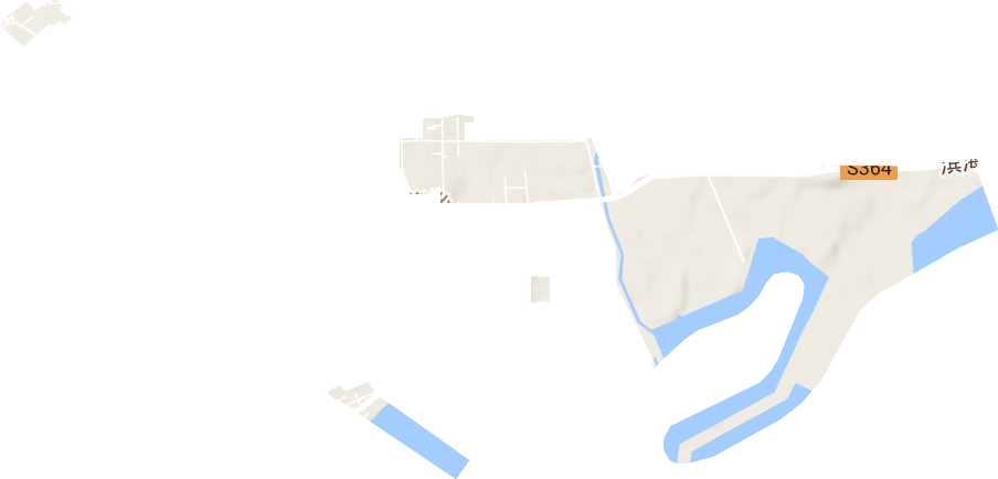 船厂路街道地形图
