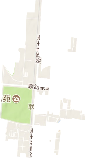 四季青街道地形图