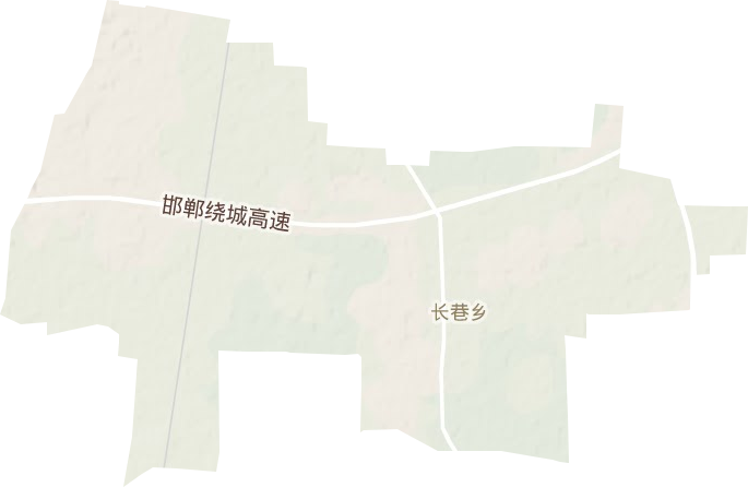 长巷乡地形图