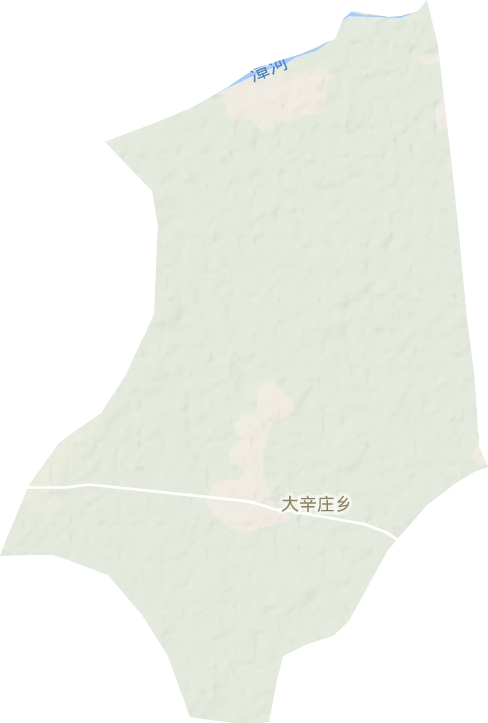 大辛庄乡地形图