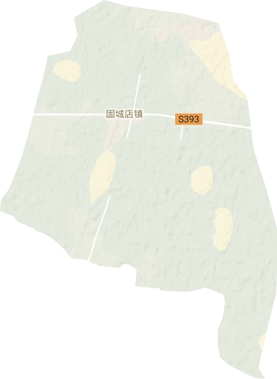 固城店镇地形图